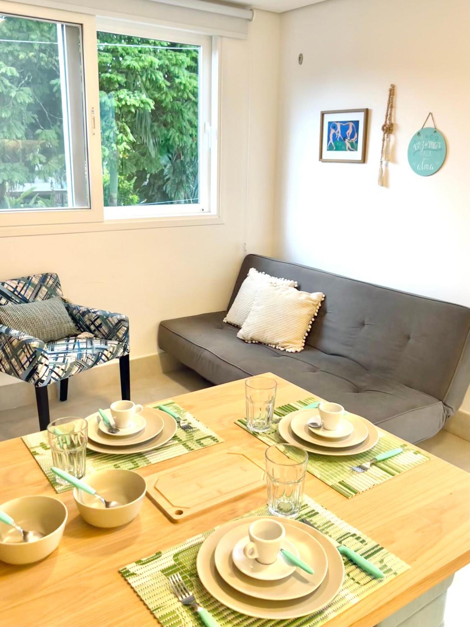 Apartamento A 100 M Da Praia ジュケイ エクステリア 写真